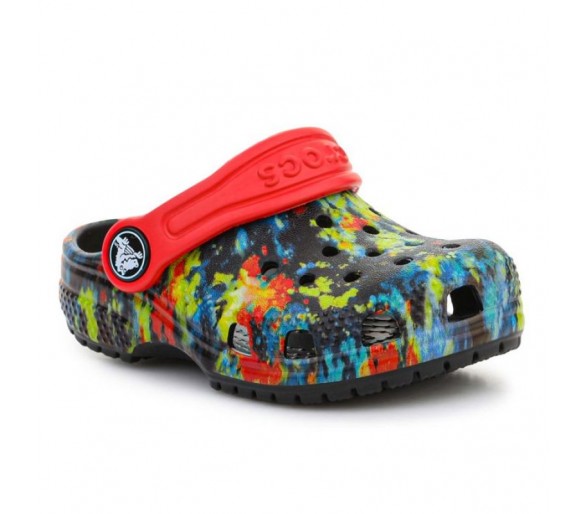 Klapki Crocs Classic Tie Dye Graphic Kids Clog T Jr 206994-4