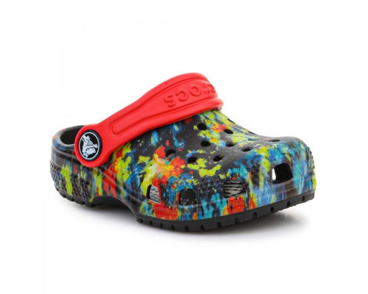 Klapki Crocs Classic Tie Dye Graphic Kids Clog T Jr 206994-4