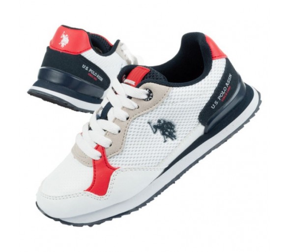 Buty U S Polo ASSN Jr UP21J48074-WHI-RED01