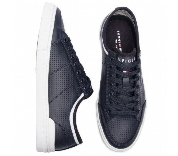 Buty Tommy Hilfiger Core Corporate Leather Sneaker M FM0FM00