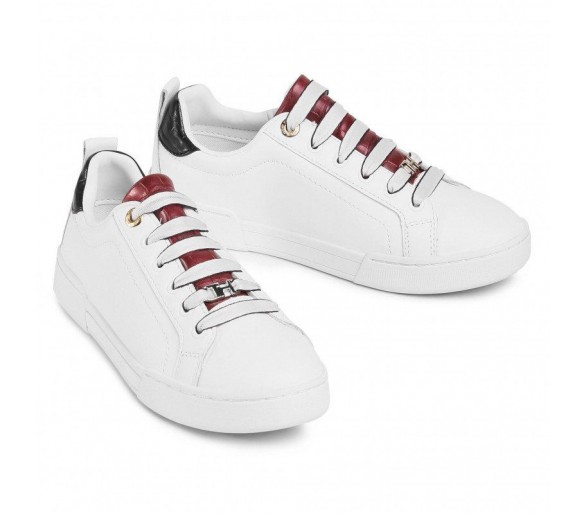 Buty Tommy Hilfiger Branded Outsole Croc Sneaker W FW0FW0521