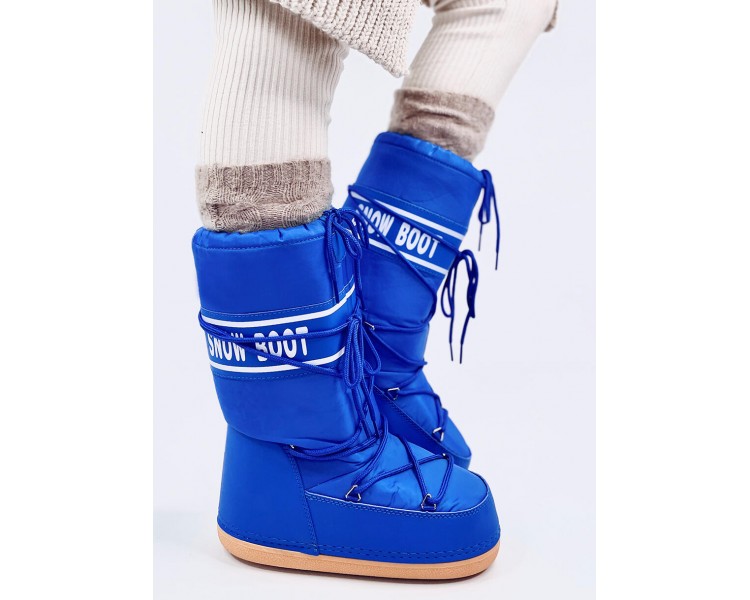 Snow boots wysokie TANGE BLUE