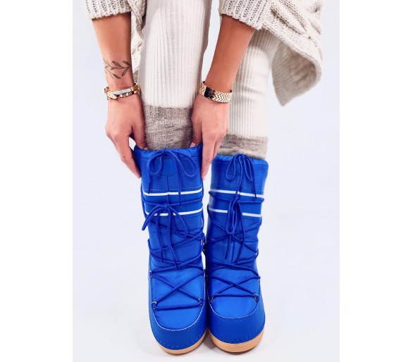 Snow boots wysokie TANGE BLUE
