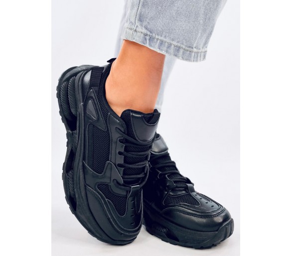 Sneakersy damskie LANCASI BLACK