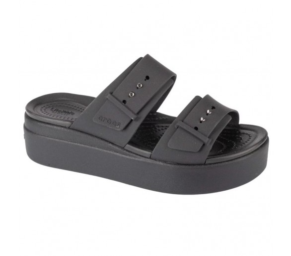 Klapki Crocs Brooklyn Low Wedge Sandal W 207431-001