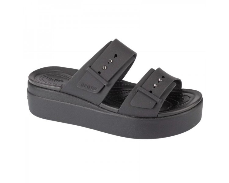 Klapki Crocs Brooklyn Low Wedge Sandal W 207431-001