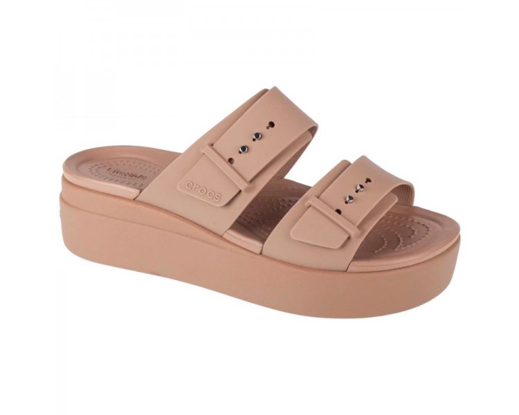 Klapki Crocs Brooklyn Low Wedge Sandal W 207431-2Q9